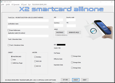 EMV X2 Smartcard All In One 2024